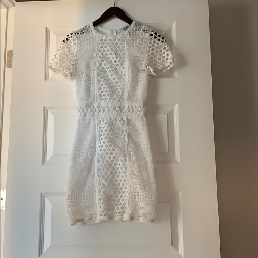 White dress